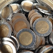 Lotto 30 monete 500 Lire