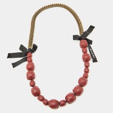 Collana Marni in pelle