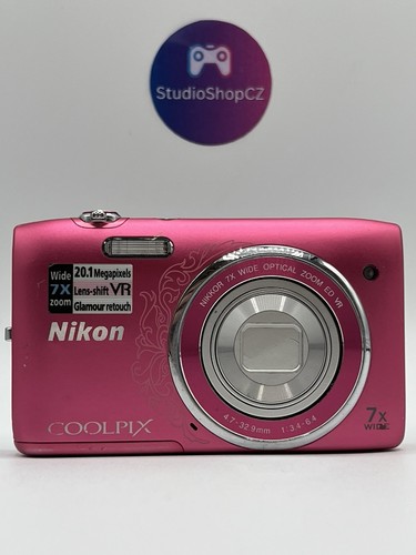 Nikon coolpix s3500 pink - nikon,