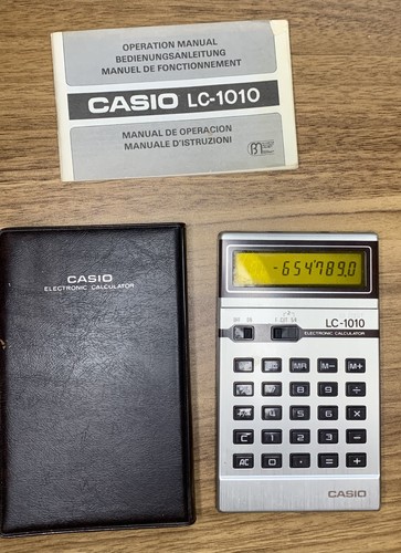 Casio 1010 calcolatrice - casio,