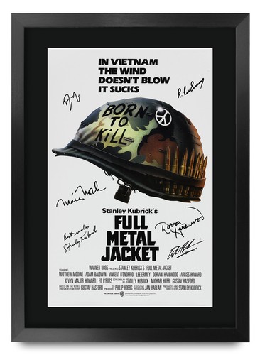 Full metal jacket movie - metal, poster