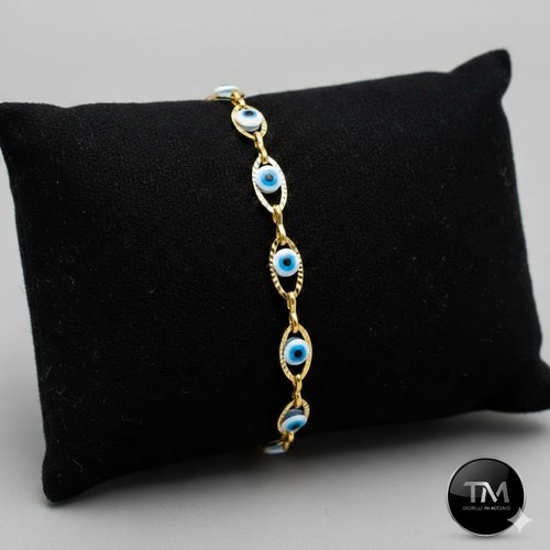Bracciale donna acciaio oro - bracciale,
