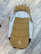 Bugaboo Footmuff Accogliente Traspirante per Tutte le Stagioni Bozzolo Lavabile in Lavatrice Marrone
