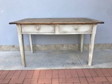 Tavolo Rustico Laccato Bianco