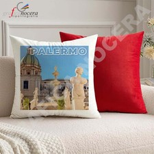 Cuscino Quadrato arredo Palermo panorama idea regalo souvenir