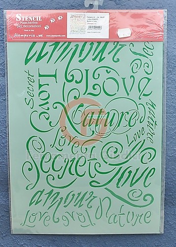Decoupage stencil maschere - decoupage,