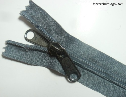 Ykk zip grigio - zip, "/