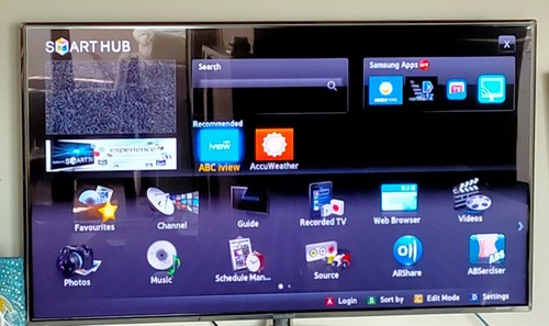 Samsung led smart - 46", tv