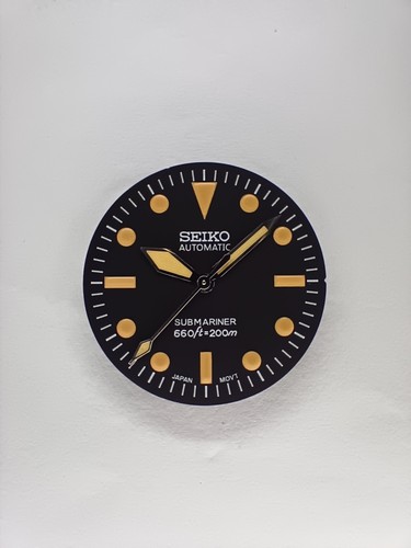 Quadrante militare seiko sub - quadrante,