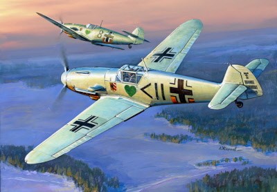 Zvezda messerschmitt 109 - messerschmitt,