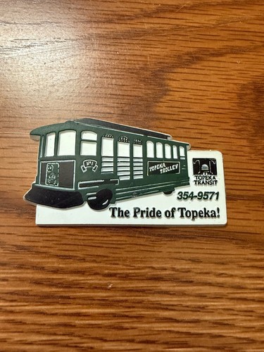 Topeka trolley magnete - topeka,