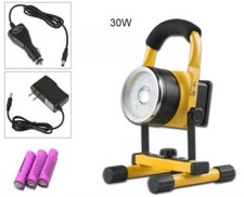Faro Faretto Led 30 W Batteria