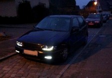 FARI LED DIURNI   POLO 6N DAYLIGHT DAYLINE NERI O CROMO 1994 AL 1999