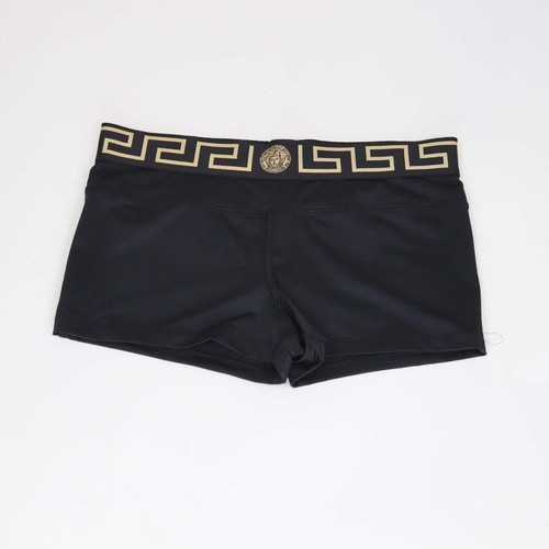 Versace black polyamide greca - black,