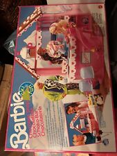 BARBIE Chocolate shop chocolaterie SKI FUN NESQUIK MATTEL CHOCO CAFE 9698 NRFB