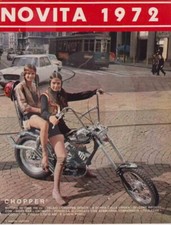 advertising Pubblicità FANTIC MOTOR CHOPPER 50 NEWS  1972 MOTOITALIANE EPOCA