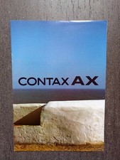 depliant brochure CONTAX AX