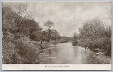 CUPAR Fife Scene on the Eden River Postcard