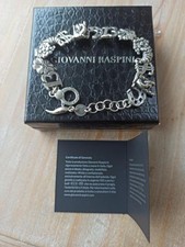 Bracciale donna Raspini argento 925 Snodo Portafortuna originale con scatola