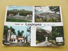 (FG.K50) Saluti da CARPEGNA - VEDUTINE, PASSO CANTONIERA, EREMO, RIFUGIO CIPPO