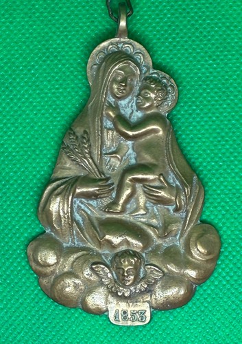 Antica placca religiosa - antica,