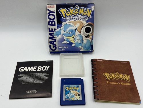 Pokemon versione blu game boy - game,