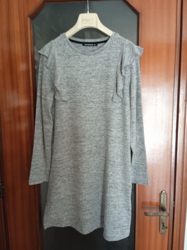 Vestito invernale grigio con