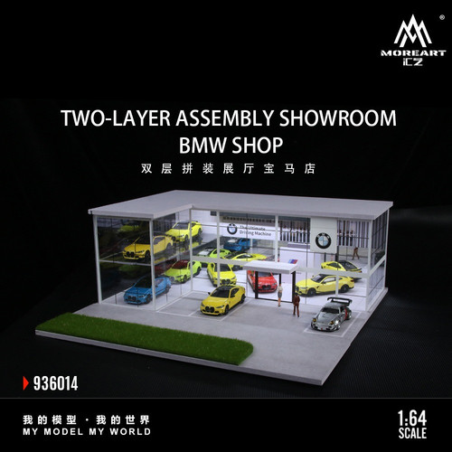 Diorama pressofuso garage - 1/64,