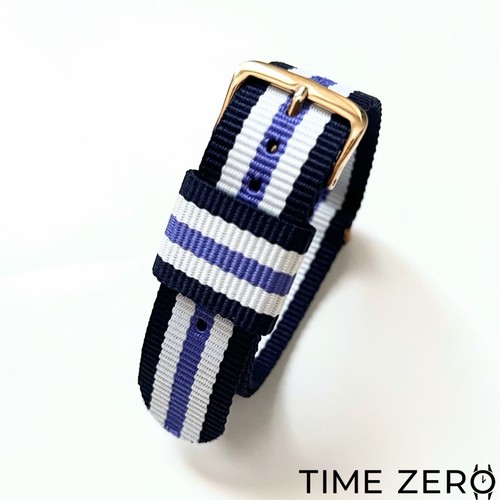 Purple blue white double pass - blue,