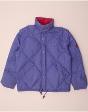 DIADORA Giacca Uomo Imbottita Reversibile UK 38 Medium Viola Poliestere DM01