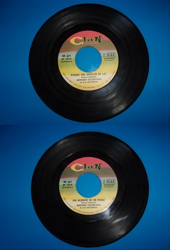 Disco giri adriano - 45,