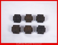 6x Gommini Pedali Bici Freni a