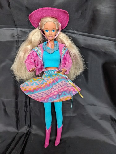 Barbie western fun 1988 - barbie,