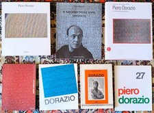 Dorazio Piero lotto di monografie e cataloghi no Perilli Accardi Turcato