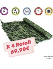 SIEPE SINTETICA 4 ROTOLI 1x3