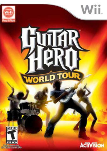 Guitar hero world tour - guitar, hero: