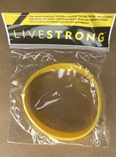 Bracciale LIVESTRONG Nike Lance Armstrong Foundation Polso Silicone Nuovo Sigillato