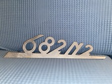 Targhetta Scritta Logo Fiat