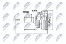 Kit giunti albero motore