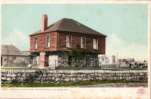 Cartolina clergues block house - block,