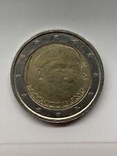 2 Euro Italia moneta rara Giovanni Boccaccio commemorativa 1313 2013