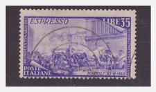 1948 - RISORGIMENTO ESPRESSO USATO 35 Lire