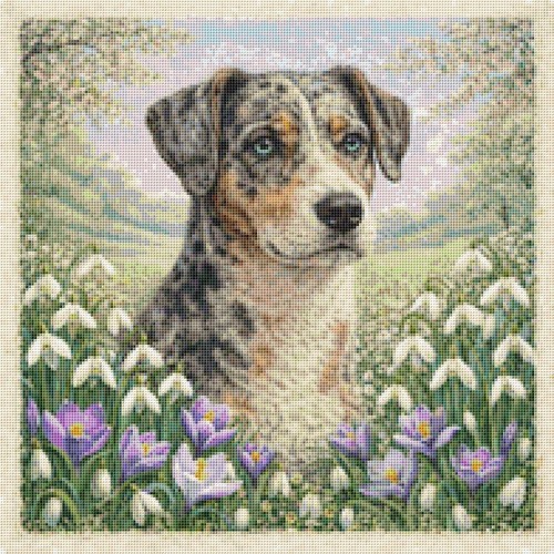 Catahoula cucciolo leopardo - di,