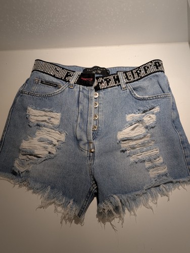 Pantaloncini denim philipp - denim,