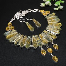 Collana + orecchini in argento