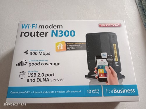 Modem router dlna - wi-fi,