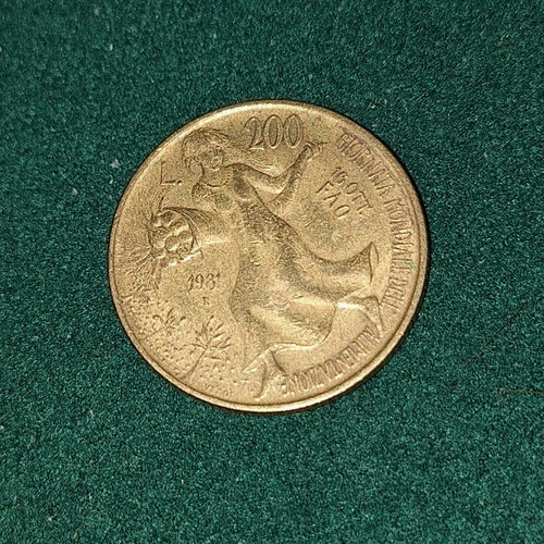 Italia 1981 lire 200 - lire,