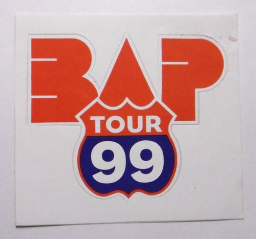 Werbe aufkleber bap tour - bap,