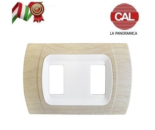 Placca rovere sbiancato - 2p,