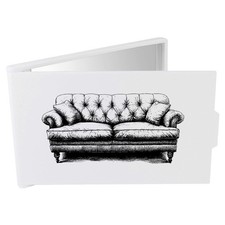 'Antico Divano' Specchio Trucco Compatto/Viaggio/Tascabile (CM00047034)